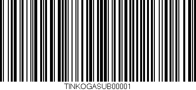 Código de barras (EAN, GTIN, SKU, ISBN): 'TINKOGASUB00001'