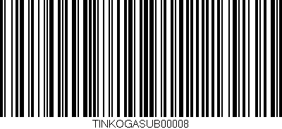 Código de barras (EAN, GTIN, SKU, ISBN): 'TINKOGASUB00008'