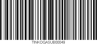 Código de barras (EAN, GTIN, SKU, ISBN): 'TINKOGASUB00049'