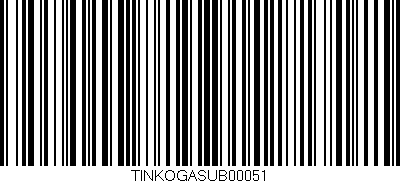 Código de barras (EAN, GTIN, SKU, ISBN): 'TINKOGASUB00051'