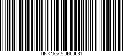 Código de barras (EAN, GTIN, SKU, ISBN): 'TINKOGASUB00061'