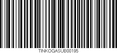 Código de barras (EAN, GTIN, SKU, ISBN): 'TINKOGASUB00195'