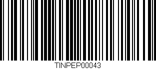 Código de barras (EAN, GTIN, SKU, ISBN): 'TINPEP00043'