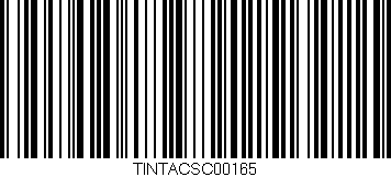 Código de barras (EAN, GTIN, SKU, ISBN): 'TINTACSC00165'
