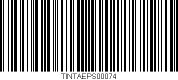 Código de barras (EAN, GTIN, SKU, ISBN): 'TINTAEPS00074'