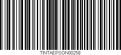 Código de barras (EAN, GTIN, SKU, ISBN): 'TINTAEPSON00258'