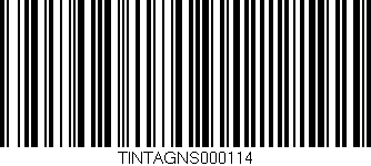 Código de barras (EAN, GTIN, SKU, ISBN): 'TINTAGNS000114'