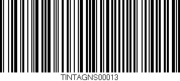 Código de barras (EAN, GTIN, SKU, ISBN): 'TINTAGNS00013'