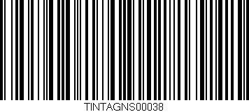 Código de barras (EAN, GTIN, SKU, ISBN): 'TINTAGNS00038'