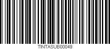 Código de barras (EAN, GTIN, SKU, ISBN): 'TINTASUB00049'
