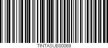 Código de barras (EAN, GTIN, SKU, ISBN): 'TINTASUB00069'