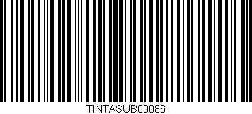 Código de barras (EAN, GTIN, SKU, ISBN): 'TINTASUB00086'