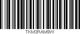 Código de barras (EAN, GTIN, SKU, ISBN): 'TKM3RAM9W'