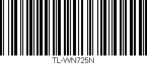 Código de barras (EAN, GTIN, SKU, ISBN): 'TL-WN725N'