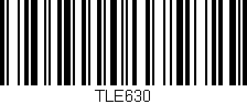 Código de barras (EAN, GTIN, SKU, ISBN): 'TLE630'