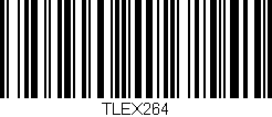 Código de barras (EAN, GTIN, SKU, ISBN): 'TLEX264'