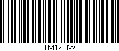 Código de barras (EAN, GTIN, SKU, ISBN): 'TM12-JW'