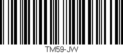 Código de barras (EAN, GTIN, SKU, ISBN): 'TM59-JW'