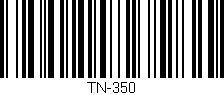 Código de barras (EAN, GTIN, SKU, ISBN): 'TN-350'