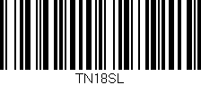 Código de barras (EAN, GTIN, SKU, ISBN): 'TN18SL'