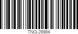 Código de barras (EAN, GTIN, SKU, ISBN): 'TNG-28984'
