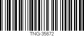 Código de barras (EAN, GTIN, SKU, ISBN): 'TNG-35672'