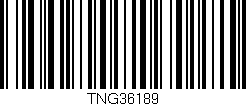 Código de barras (EAN, GTIN, SKU, ISBN): 'TNG36189'