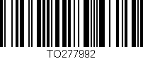 Código de barras (EAN, GTIN, SKU, ISBN): 'TO277992'