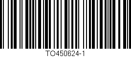 Código de barras (EAN, GTIN, SKU, ISBN): 'TO450624-1'