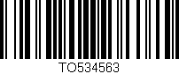Código de barras (EAN, GTIN, SKU, ISBN): 'TO534563'