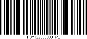 Código de barras (EAN, GTIN, SKU, ISBN): 'TOY1225000001PE'