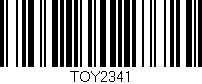 Código de barras (EAN, GTIN, SKU, ISBN): 'TOY2341'