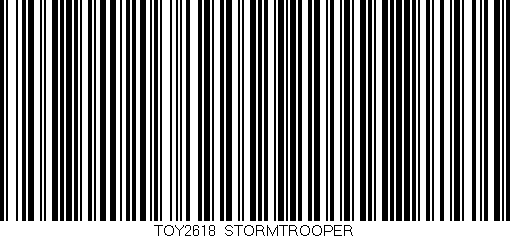 Código de barras (EAN, GTIN, SKU, ISBN): 'TOY2618/STORMTROOPER'