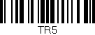 Código de barras (EAN, GTIN, SKU, ISBN): 'TR5'