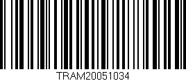 Código de barras (EAN, GTIN, SKU, ISBN): 'TRAM20051034'