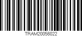 Código de barras (EAN, GTIN, SKU, ISBN): 'TRAM20056022'