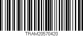 Código de barras (EAN, GTIN, SKU, ISBN): 'TRAM20570420'