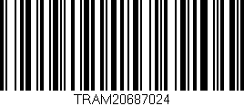 Código de barras (EAN, GTIN, SKU, ISBN): 'TRAM20687024'