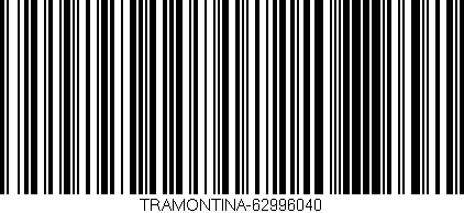 Código de barras (EAN, GTIN, SKU, ISBN): 'TRAMONTINA-62996040'