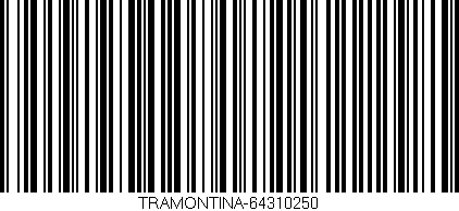 Código de barras (EAN, GTIN, SKU, ISBN): 'TRAMONTINA-64310250'