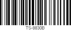 Código de barras (EAN, GTIN, SKU, ISBN): 'TS-8830B'