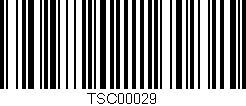 Código de barras (EAN, GTIN, SKU, ISBN): 'TSC00029'