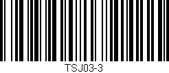 Código de barras (EAN, GTIN, SKU, ISBN): 'TSJ03-3'