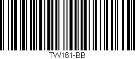 Código de barras (EAN, GTIN, SKU, ISBN): 'TW161-BB'
