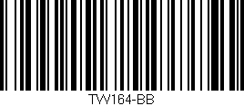 Código de barras (EAN, GTIN, SKU, ISBN): 'TW164-BB'