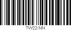 Código de barras (EAN, GTIN, SKU, ISBN): 'TW22-NN'
