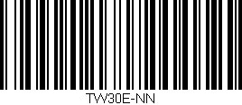 Código de barras (EAN, GTIN, SKU, ISBN): 'TW30E-NN'