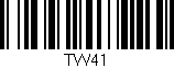 Código de barras (EAN, GTIN, SKU, ISBN): 'TW41'