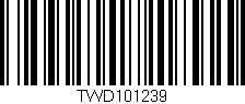 Código de barras (EAN, GTIN, SKU, ISBN): 'TWD101239'