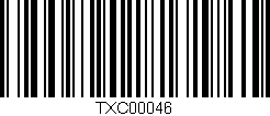 Código de barras (EAN, GTIN, SKU, ISBN): 'TXC00046'